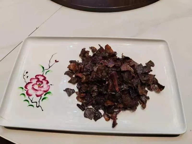 风干肉咸菜干